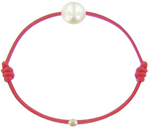 LES POULETTES BIJOUX - Bracelet La Perle de Culture Blanche des Poulettes - Classics