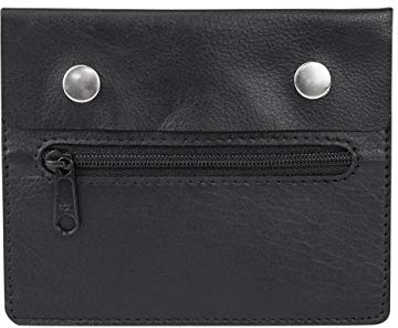 LEAS Brustbeutel Echt-Leder, schwarz Travel-Line