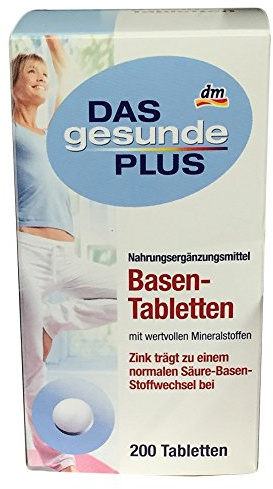 Das gesund Plus Basen Tabletten (200 Tabletten)