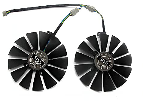 95 mm Cooler Fan for ASUS STRIX RX 470 580 570 GTX 1050Ti 1070Ti 1080Ti ROG Poseidon Radeon Dual RX 580 8GB Gaming Video Card Cooling Fan T129215SM