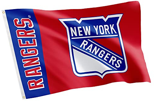 Desert Cactus New York Rangers Flag NHL 100% Polyester Indoor Outdoor 3x5 feet National Hockey League Team Flags NY (Name Flag)
