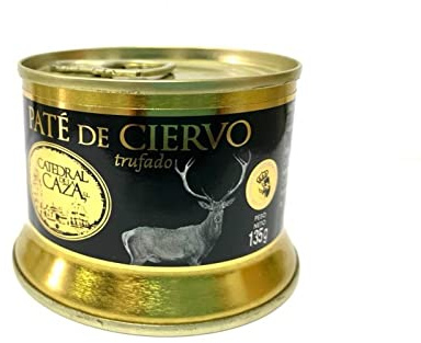 Catedral de la Caza - Paté de Ciervo Trufado - Delicioso Paté de Caza - 135 Gramos
