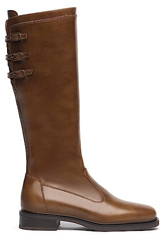 Nero Giardini I308814D Stivali Donna in Pelle - Cuoio 40