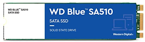 Western Digital Blue SA510 Unidad SSD 250GB M.2 SATA, 555 MB/s, Acronis True Image, Protección Antiransomware