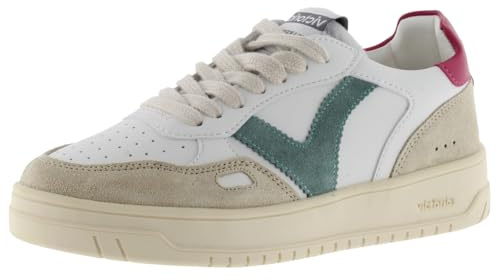 victoria Zapatillas Unisex Seúl Efecto Piel & Piezas Color & Serraje 1257101 para Adulto Fucsia 41