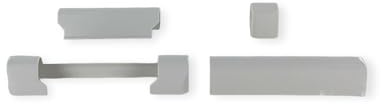 GU Abdeckkappen Set UNI-JET links weiß K-18677-00-L-7
