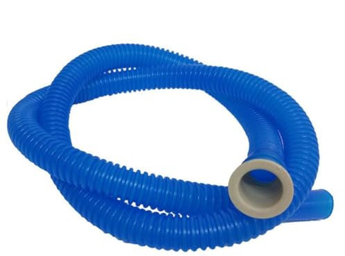 Tubo Desague Lavadora,Manguera De DesagüE 1 6mm Outlet Tube Flare Diámetro interior semi - máquina de lavado de entrada de entrada Azul Aire acondicionado Azul Manguera de drenaje