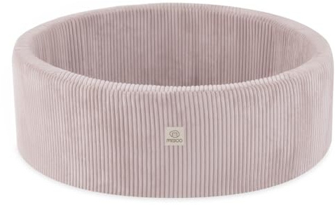 MISIOO Bällebad Baby - Rundes Schaumstoff Bällebad ohne Bälle - 90x30cm - für Kinder ab 1 Jahr