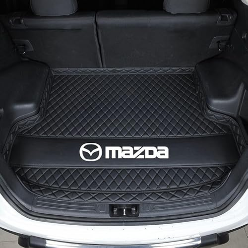 R-timer Tapis de Protection de Coffre de Voiture pour Mazda 6e /2025, Bâche Coffre Bac Antiderapant Anti Saleté Voiture Accessoires Intérieurs