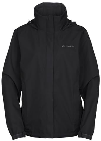 VAUDE Regenjacke Damen leicht - Women's Escape Light Jacket, wasserdichte Outdoor-Jacke, atmungsaktiver Windbreaker mit Kapuze, Klimaschonende Wanderjacke