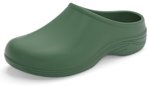 Lakeland Active Men's Lorton Slip-On Garden Clogs - Cumberland Green - 7 UK