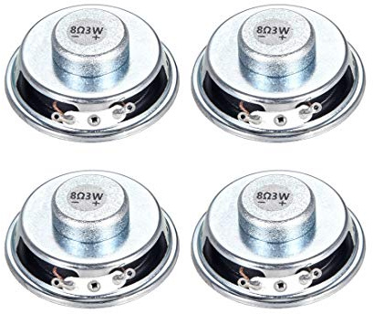 Sourcing Map 3 W 8 Ohm speaker 50 mm Forma rotonda per fai da te audio altoparlanti altoparlanti pezzi