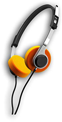 Gioteck TX20 - Vintage Cuffie Gaming, Cavo Audio Jack 3,5 mm, Controllo del Volume, Archetto Regolabile, Adatte per PS5 Switch Xbox series X e PC (Giallo)