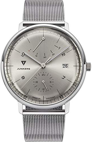 Junkers Bauhaus 41mm Herrenuhr Analog Automatik Gangreserve