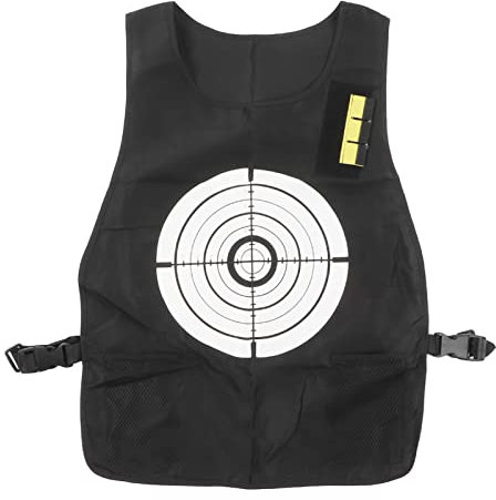 Hoopoocolor Double Sided Water Activated Target undershirt, Fast Drying Save Time, Elastic Band On The Side, Change Color When Wet Suitable for Water Fights
