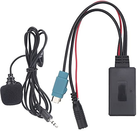 Adattatore Bluetooth Alpine, Cavo AUX per Radio Wireless Bluetooth per Auto Adattatore Vivavoce Adatto per la Sostituzione del Connettore Audio Alpine E Auto