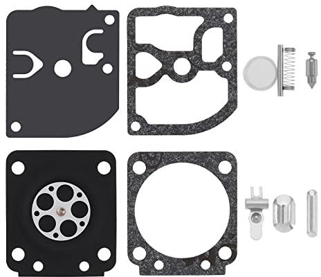 YINETTECH 2 Jeux Kit de Réparation de Diaphragme Joint de Carburateur Compatible avec STIHL 017 018 021 023 025 MS170 MS180 MS210 MS230 MS250 Tronçonneuse Remplace RB77