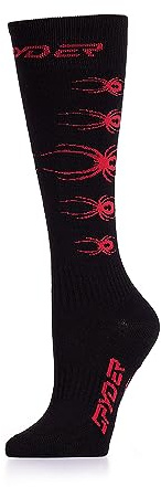 Spyder Boys Youth Bug Liner Ski Socks