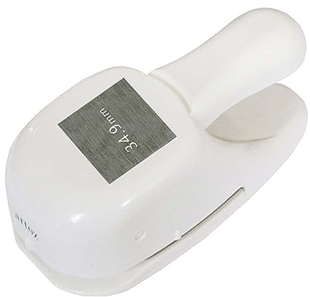 ARTOZ Perforadora Cuadrada de 3,49 cm - Figura Geométrica para Manualidades, Etiquetas, Marcos de Fotos, Decoración de Mesa - Adecuado de 140