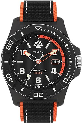Timex Men's Expedition Freedive Ocean 46mm Fabric Strap Watch