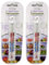 2 Pack Fridge Freezer Thermometer Temperature Checker Hanging Hook Kitchen