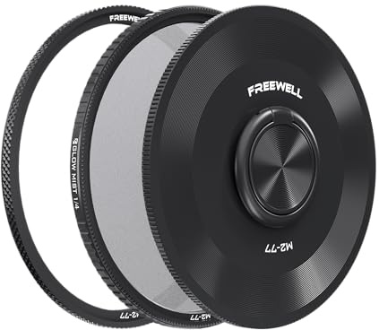 Freewell 77 mm Glow Mist 1/4 kamerafilter, kompatibel med M2-serien