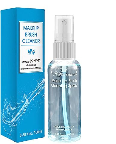 Makeup Brush Cleaner Quick Drying Deep Cleaning Spray Makeup Brushes Cleaner Sponges Gifts For Women Girls 100ml Beauty Tool Cleaner Sponge Cleaner Makeup Brush Soap Brush Cleanser