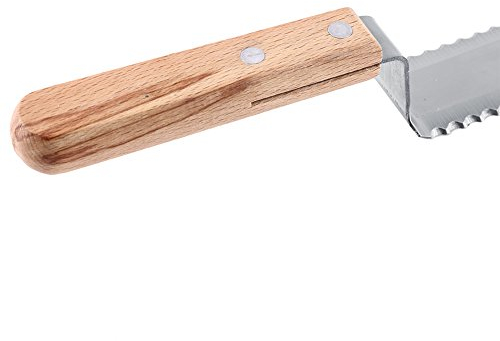 280-mm-Imkerwerkzeug mit Gezahnter Klinge: Das Ultimative Entdeckelungsmesser für die Selbstgemachte Honigextraktion und Das Schaben