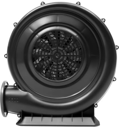 TaNeHaKi Soplador Eléctrico Bomba Soplador Continuo Castillo Hinchable 420m³/h Mini Soplador De Alta Presión Soplador De Aire Eléctrico para Juguetes Inflables 250W