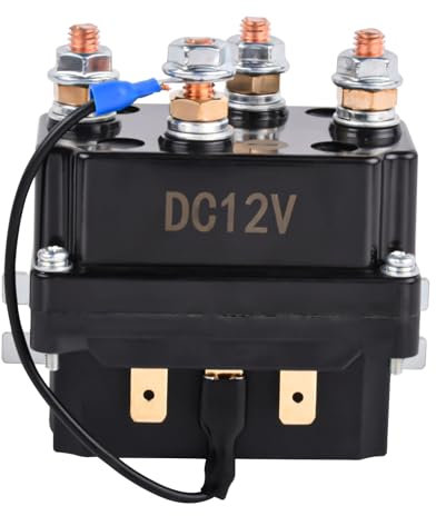 2875714 Bobina solenoide de relé de cabrestante de cable, contactor de relé magnético 12V 250A para cabrestante AUT UTV 8000-15000lbs Solenoide Relè Contattore for Warn 63070 62135
