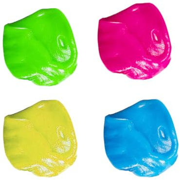 SHERCHPRY Staubentfernungsgel für Tastaturen 4 Stück Pack Reinigungsgel ohne Rückstände mit Multifunktionalem Gel für Computer und Autoinnenräume Zufällige Farbe