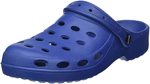 Beco Damen Clogs Leichte Badeschuhe Wohlfühlpantoletten – rutschfest perfekt für Garten, Strand, Freizeit