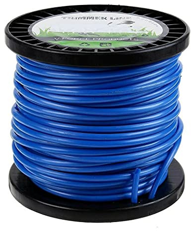Odashen 30 m x 4 mm quadratischer DR Trimmer Rasentrimmer Schnur Schnur Draht Schnur Nylon Heavy Duty