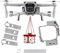WANGCL Drone Delivery Device Air Dropping Thrower Quick Release Drop Device System Kits with Drone Landing Gears for fishing advertising wedding Etc Fit for DJI MAVIC AIR 2 Drone Accessories