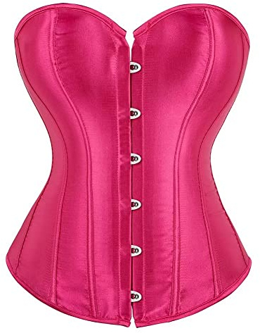 Jutrisujo Corset Bustier Femme Sexy Lingerie Top Burlesque Grande Taille Vintage Halloween