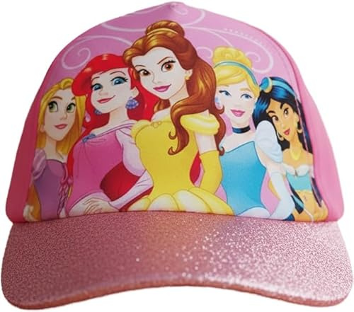 ILS I LOVE SHOPPING Pojke/barn visir hatt justerbar baseballkeps (prinsessor)