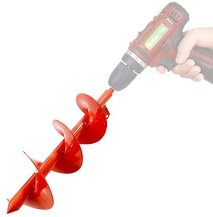12”x 3”Auger Drill Bit 3/8”Hex Drive Garden Plant Drill Bulb Bedding Flowers Planting Auger