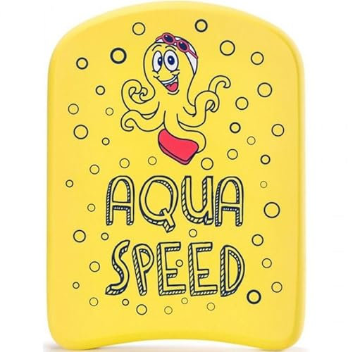 Aqua-Speed Kiddie Octopus 186 Schwimmbrett für Erwachsene, Unisex, Gelb (Gelb), Einheitsgröße
