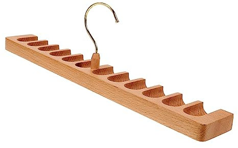 WATIIFUFU Gürtelhalter Aus Holz Praktischer Schrank-Organizer Gürtel-hängehalter Für Herren Platz Sparend Langlebig Und Vielseitig Einsetzbar