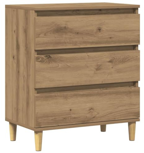 vidaXL Sideboard Artisan-Eiche 60x35x70 cm Holzwerkstoff, Schrank, Highboard, Home Organizer, Lagerschrank, Beistellschrank, Wohnzimmerschrank