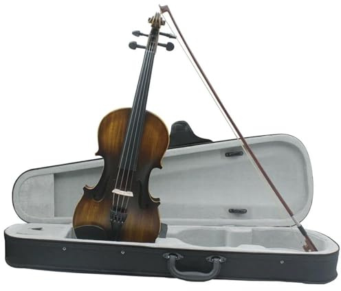 Anfänger Violin 4/4 Akustische Violine Retro Matte Linde Massivholz Geige Mit Violine Fall Bogen Zubehör Professionelle Violine
