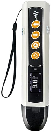 Spessimetro a ultrasuoni, tipo penna con sonda, gamma 0,75-160 mm, IPS LCD, guadagno automatico, per ispezione metalli