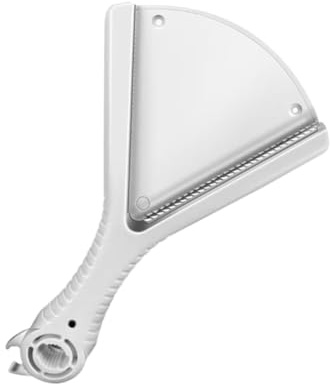 Apribarattoli e bottiglie multifunzione con manico, strumento apriscatole 2 in 1 con denti a doppio strato, apribottiglie universale per frutta in scatola, bottiglie di salsa, bottiglie di soda, 28 cm