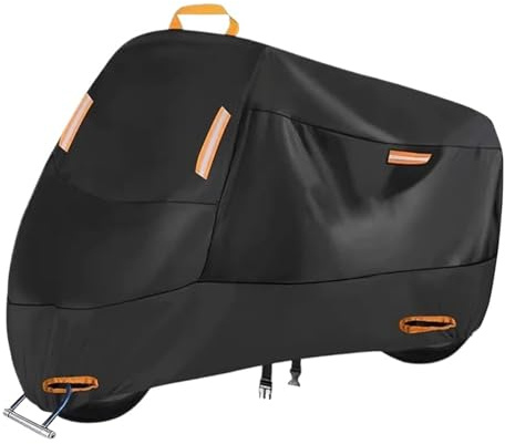 Moto Impermeabile Universale Copertura Telo Coprimoto XL-XXXXL Cappotto Protettivo Per Moto Per Scooter Copri Accessori Resistenti Specifiche Telone