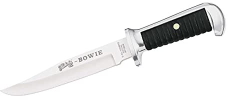 Herbertz Messer Bowie-Messer, AISI 420, Zinkdruckguss, grau, M, 1010111010