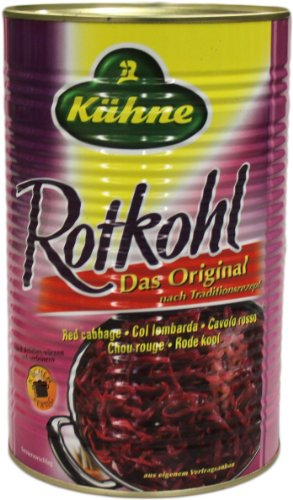 Kühne Rotkohl küchenfertig 3,85 kg (4250 ml.)