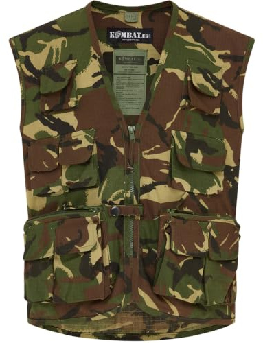 Kombat UK Kids Tactical Vest - Dpm Camo, 12-13 Years