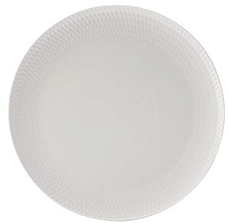 MAXWELL & WILLIAMS White Basics Diamonds Platzteller, Porzellan, weiß, 30 cm