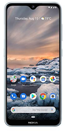 Nokia 7.2 Smartphone - Deutsche Ware (16cm (6,3 Zoll), 64GB Interner Speicher, 4GB RAM, Dual-SIM, LTE) Ice