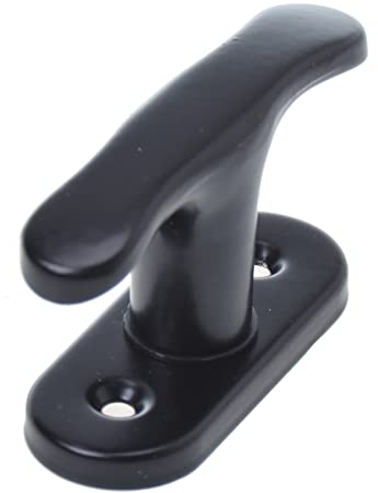 Aqbau® Maniglia per finestra in metallo (nero)